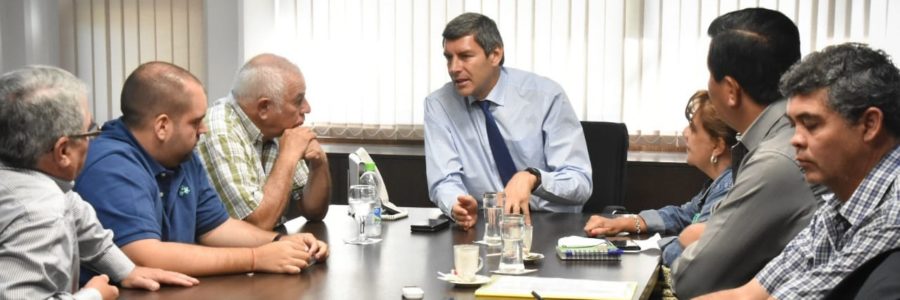 Yarade y el intendente de La Merced analizaron obras en el municipio