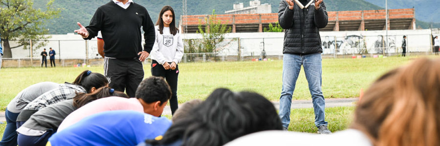 Urtubey inauguró el Primer Encuentro de Actividades Atléticas para alumnos de escuelas primarias