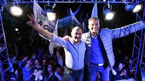 Mariano Arcioni logró la reelección en Chubut y convocó a la unidad opositora acompañado por Sergio Massa