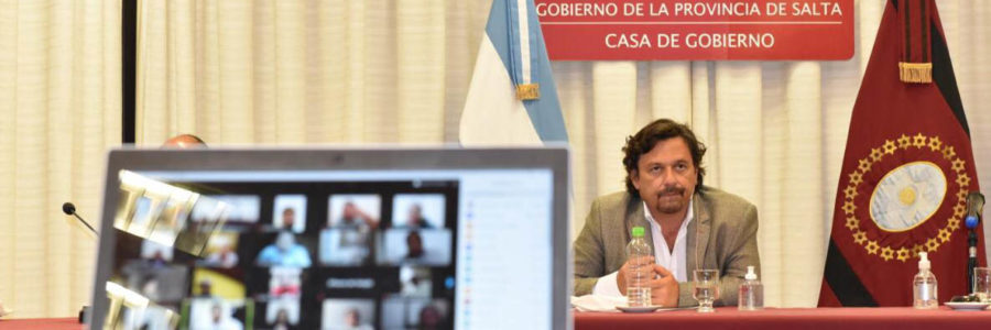 Sáenz anunció el uso obligatorio del barbijo en toda la provincia