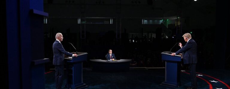 El duro primer debate entre Donald Trump y Joe Biden