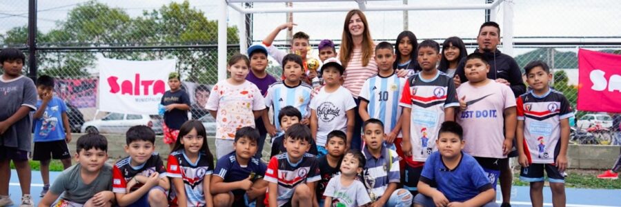 Más de 20 mil vecinos de zona norte cuentan con un renovado playón deportivo