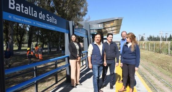 Avanza el plan de obras para la reactivación en Salta de los trenes urbanos y de carga