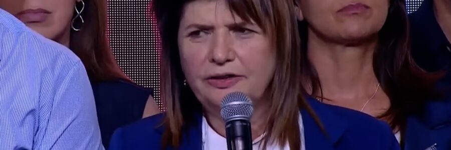 Patricia Bullrich reconoció la derrota, pero no felicitó a Sergio Massa ni a Javier Milei