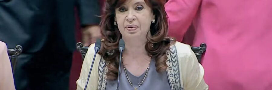 Cristina Kirchner: “La estanflación es catástrofe social”