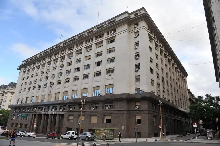 La Sede del Ministerio de Economía, en Buenos Aires (EFE)
