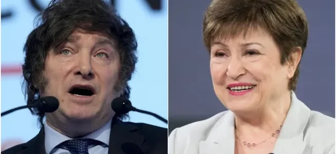 Javier Milei viaja el lunes a Davos y mantendrá un encuentro con Kristalina Georgieva