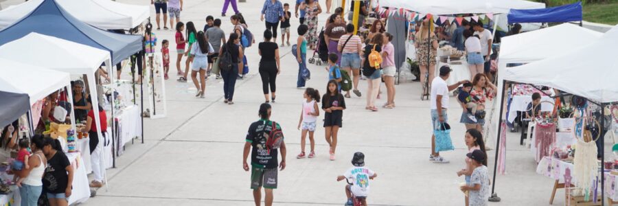 Se realizó con éxito el 1er Paseo de Compras Vecinal en Parque Sur