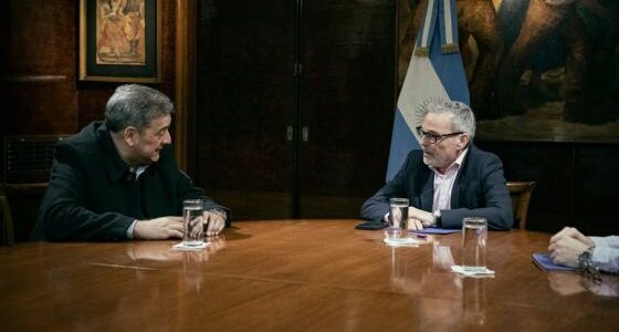 Mangione se reunió con el ministro de Salud de Nación para abordar temas de agenda común