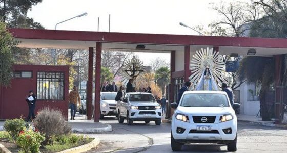 Las imágenes peregrinas del Señor y la Virgen del Milagro visitarán hoy por tercer año consecutivo la Casa de Gobierno