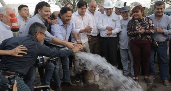 Inversión récord para solucionar el histórico déficit de agua en San Martín: el Gobernador supervisó obras