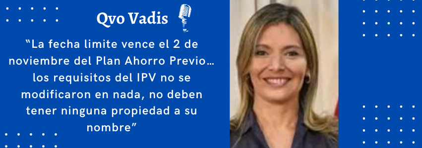 Arq. Laura Caballero titular del IPV