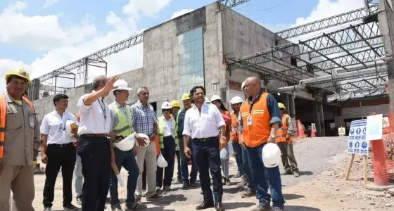 Gustavo Sáenz: “Avanzan los trabajos en el aeropuerto de Salta, la obra más importante del interior del país”