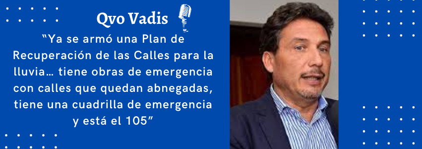 Sergio Zorpudes –  Secretario de Obras Públicas de la Municipalidad de Salta