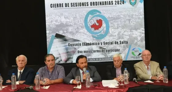 El Gobernador encabezó la última sesión ordinaria del Consejo Económico y Social