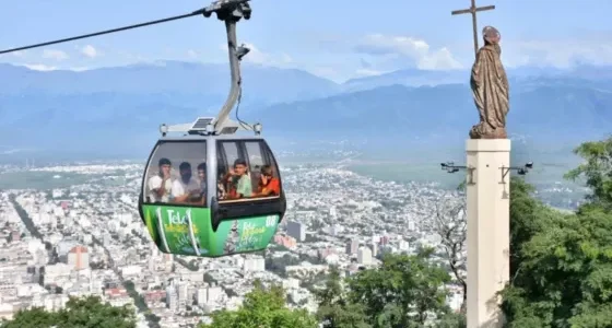 El Teleférico San Bernardo es gratuito para los menores por el Día de Reyes