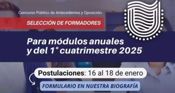 La UPATecO abre convocatoria para selección de formadores