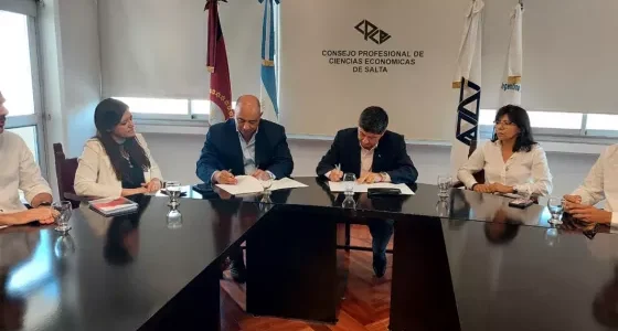 Firma de convenios para pasantías y apoyo financiero a organizaciones sin fines de lucro