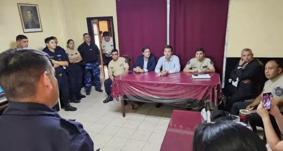 Autoridades de Seguridad supervisaron el servicio policial en el norte provincial