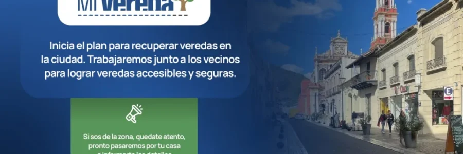 El municipio lanza el plan «Mi Vereda»