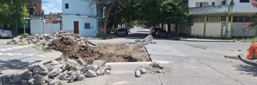 Por arreglos de calzada habrá corte de tránsito en calle Vicario Toscano