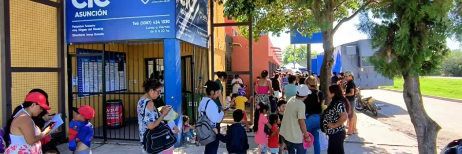 En el CIC de Asunción se completa el certificado escolar 2025