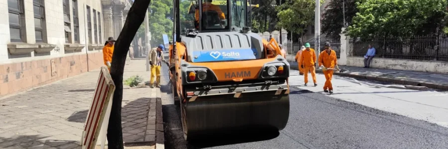 Verano en Obra: ejecutaron la repavimentación de la calle Mitre