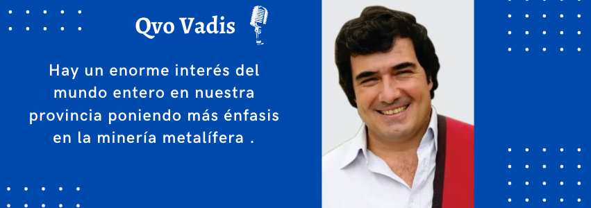 MARTIN DE LOS RIOS – MINISTRO DE PRODUCCION Y DESARROLLO SUSTENTABLE