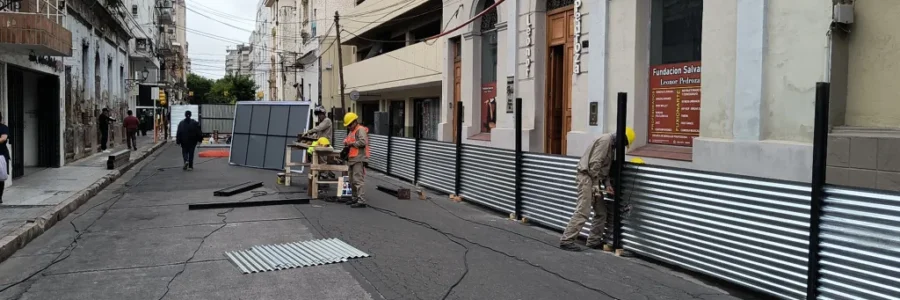 Comenzaron las obras de la última etapa del Paseo de la Fe