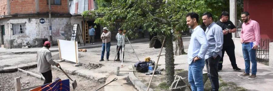 La Municipalidad avanza con la recuperación de calles en Villa Lavalle